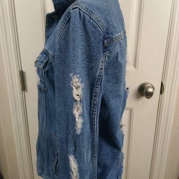 Blue notes Denim Jacket. - Picture 4 of 8
